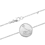 Bracelet avec motif de la constellation du signe du zodiaque Poisson (Pisces en latin) en argent 925/000 rhodié et oxydes de zirconium.