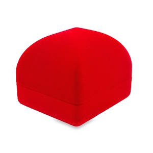 Boîte à bijoux rouge élégante, idéale pour présenter vos précieux trésors. Son design compact et sa finition velours ajoutent une touche de luxe discrète, parfaite pour un cadeau spécial ou pour organiser votre collection avec style.  Son design compact et élégant en fait un écrin idéal pour vos bagues et vos boucles d'oreilles.