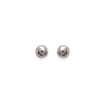 Boucles d'oreilles boules en argent 925/000.