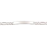 Bracelet gourmette en argent 925/000. Maille ultra plate alternée 1.3. Absolument indémodables, les gourmettes personnalisables sont idéales à offrir aux adultes comme aux adolescent(e)s. Ce modèle est généralement considéré comme plutôt féminin mais peut bien entendu être porté par toutes et tous !