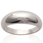 Bague alliance en argent 925/000.