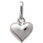 Pendentif cœur en argent 925/000.