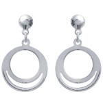 Boucles d'oreilles en argent 925/000. Fermoir tige/poussette.