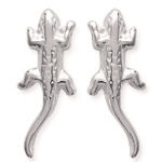 Boucles d'oreilles en argent 925/000.