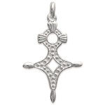 Pendentif croix en argent 925/000.