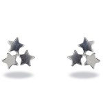 Boucles d'oreilles en argent 925/000.