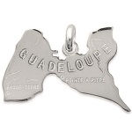 Pendentif en argent 925/000. Guadeloupe.