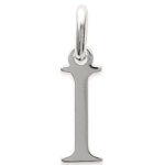 Pendentif en argent 925/000. Lettre I.