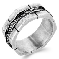 Bague pour homme en argent 925/000.