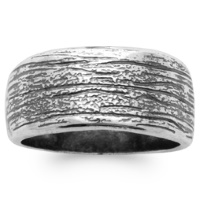 Bague pour homme en argent 925/000.