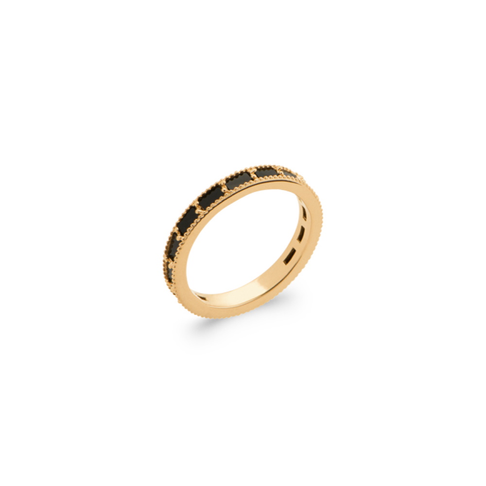 Bague avec pierre incrustée sales