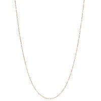 Collier sautoir composé d'une chaîne en acier doré et de perles en émail de couleur blanche. Fermoir mousqueton avec 7 cm de rallonge.