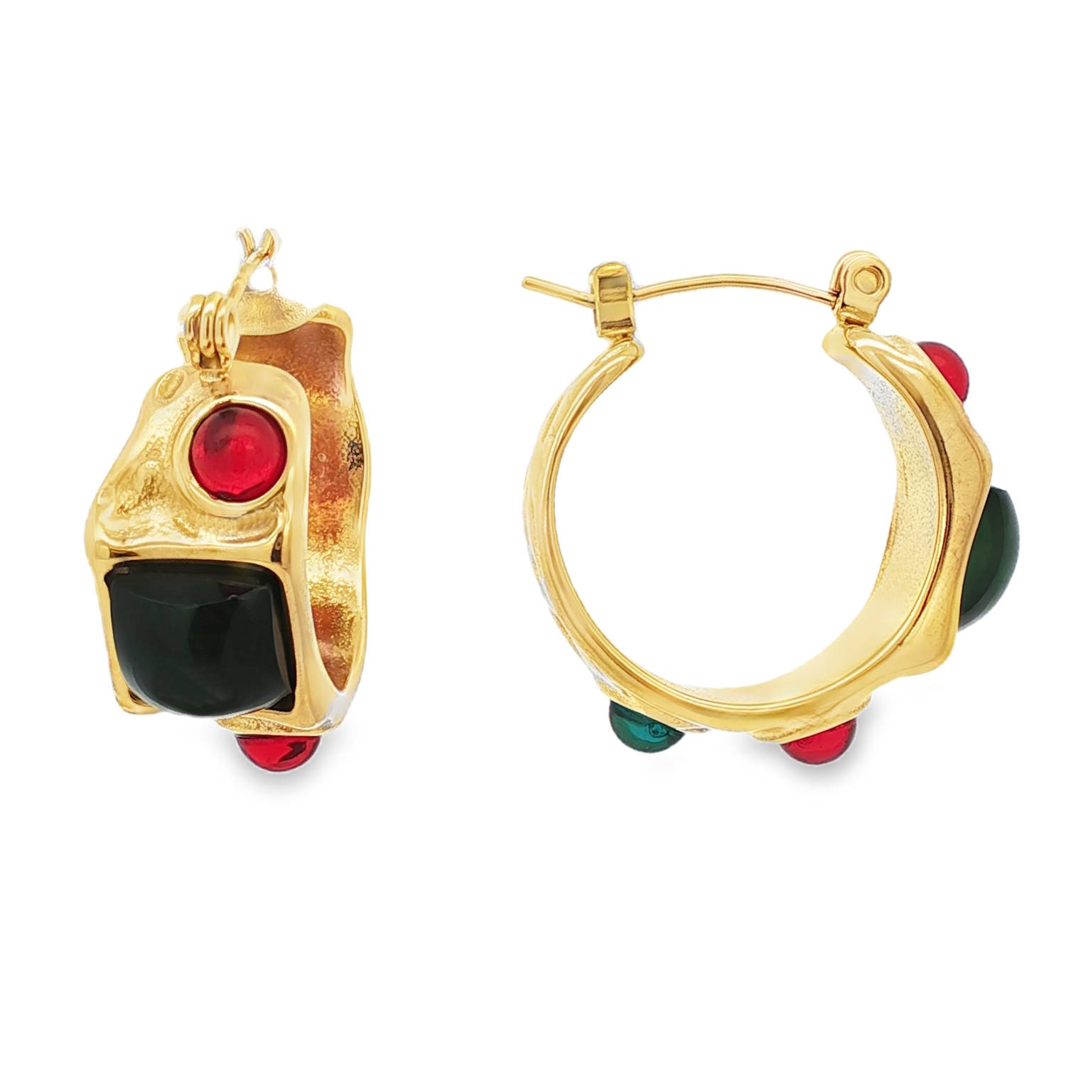 Rehaussez votre style avec ces boucles d'oreilles créoles en acier doré.<br/>Conçues pour attirer l'attention, ces boucles d'oreilles offrent un éclat chaleureux.<br/>Un accessoire polyvalent et élégant, parfait pour ajouter une touche de luxe à n'importe quelle tenue. Créoles Pendantes Strass Adolescent Adulte Femme Fille Indémodable Rehaussez votre style avec ces boucles d'oreilles créoles en acier doré.<br/>Conçues pour attirer l'attention, ces boucles d'oreilles offrent un éclat chaleureux.<br/>Un accessoire polyvalent et élégant, parfait pour ajouter une touche de luxe à n'importe quelle tenue. Créoles Pendantes Strass Adolescent Adulte Femme Fille Indémodable