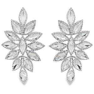 Rehaussez votre allure avec ces exquises boucles d'oreilles pendantes. Chaque boucle est ornée de cristaux taillés en ovale brillant, capturant la lumière pour un éclat inégalé. Leur design raffiné et leur légèreté vous assurent un confort optimal tout en ajoutant une touche de glamour à votre tenue. Ces boucles d'oreilles sont le détail parfait pour sublimer votre style.