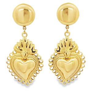 Rehaussez votre style avec ces élégantes boucles d'oreilles pendantes en acier doré. Leur design raffiné et leur éclat chaleureux en font l'accessoire parfait pour toutes les occasions. Un bijou intemporel qui apportera une touche de sophistication à votre allure.