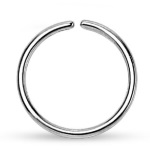 Piercing anneau pour nez, septum, oreille ou autre en acier chirurgical 316L.