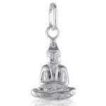 Pendentif Bouddha en argent 925/000.