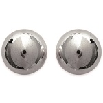 Boucles d'oreilles en argent 925/000 rhodié.