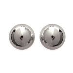 Boucles d'oreilles en argent 925/000 rhodié.