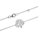 Bracelet Arbre de vie en argent 925/000 rhodié.