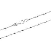 Bracelet en argent 925/000 rhodié.