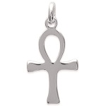 Pendentif Ankh en argent 925/000 rhodié.