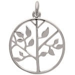 Pendentif en argent 925/000 rhodié.