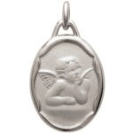 Pendentif en argent 925/000 rhodié.