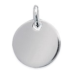 Pendentif en argent 925/000 rhodié.