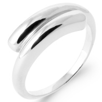 Bague en argent 925/000 rhodié.