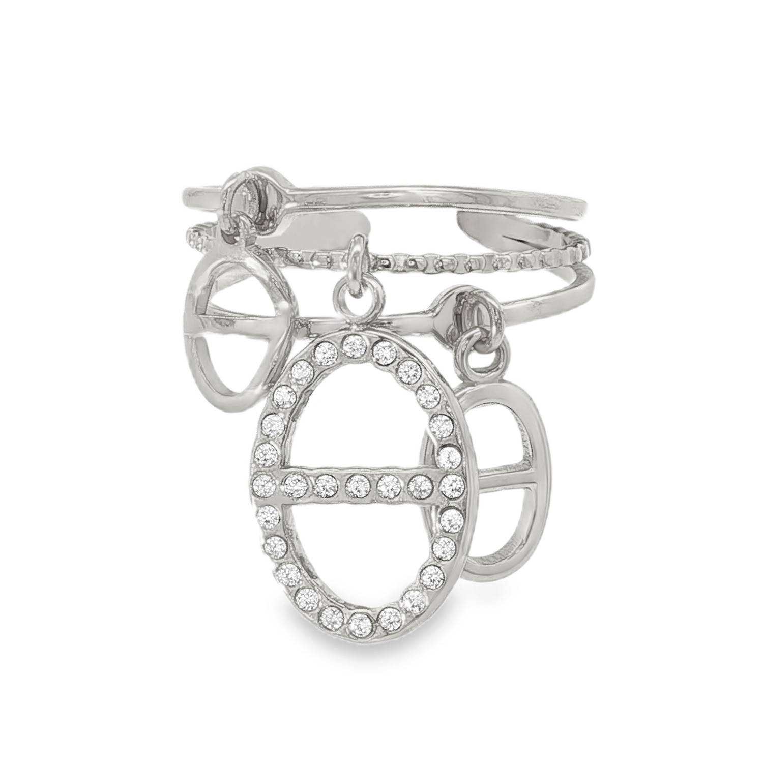 Sublime bague en acier argenté, finement ouvragées pour un éclat sophistiqué.<br/>Chaque anneau, avec son design unique et ses détails scintillants, crée une harmonie parfaite.<br/>L'acier argenté chaleureux rehausse l'éclat des strass taille brillant, offrant un luxe discret et intemporel.<br/>Un bijou idéal pour celles qui apprécient l'élégance subtile et personnalisée.<br/>Taille ajustable. Grain de café Strass Adolescent Adulte Femme Fille Indémodable Sublime bague en acier argenté, finement ouvragées pour un éclat sophistiqué.<br/>Chaque anneau, avec son design unique et ses détails scintillants, crée une harmonie parfaite.<br/>L'acier argenté chaleureux rehausse l'éclat des strass taille brillant, offrant un luxe discret et intemporel.<br/>Un bijou idéal pour celles qui apprécient l'élégance subtile et personnalisée.<br/>Taille ajustable. Grain de café Strass Adolescent Adulte Femme Fille Indémodable