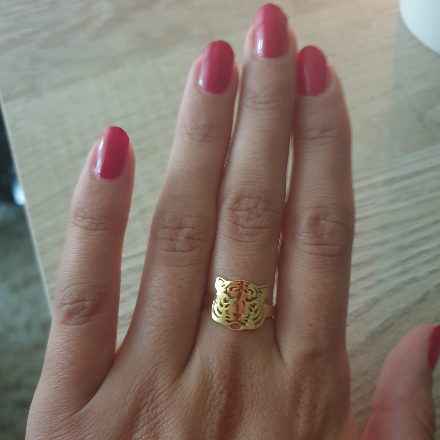 Bague tigre femme best sale