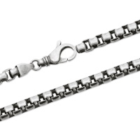 Bracelet pour homme en argent 925/000 rhodié.