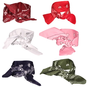 Bandeau bandana avec nœud en textile de couleur. 6 coloris différents. Vendu à l'unité. Votre préférence en commentaire.