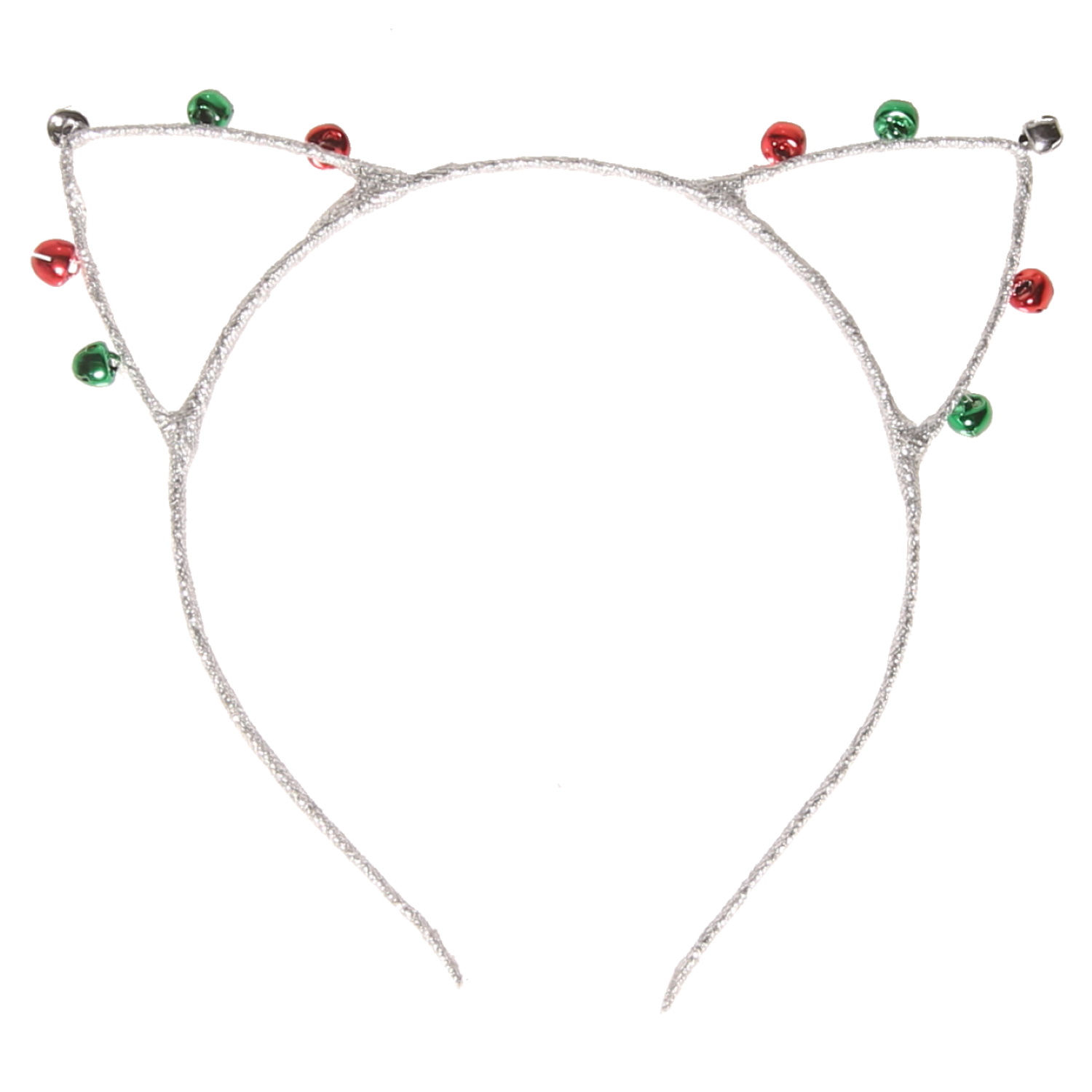 Serre tête pour cheveux argenté avec clochettes.<br/>Idéal pour Noël. Adolescent Adulte Enfant Femme Fille Hiver Serre tête pour cheveux argenté avec clochettes.<br/>Idéal pour Noël. Adolescent Adulte Enfant Femme Fille Hiver