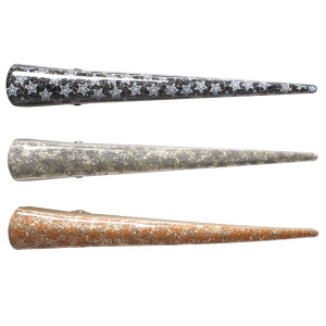 Pince à cheveux en métal de couleur brillant avec des motifs d'étoiles. 3 coloris différents. Vendu à l'unité. Votre préférence en commentaires.