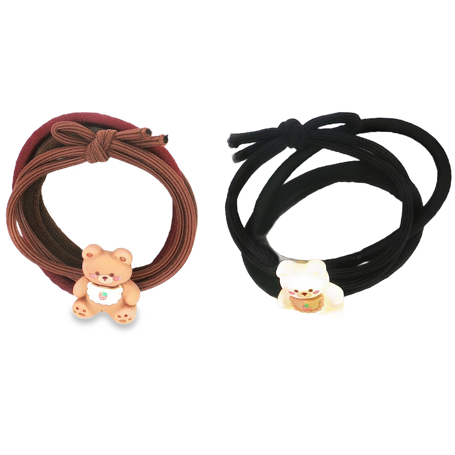 Lot de 3 élastique à cheveux orné d'un charmant motif d'ours.<br/> Accessoire fantaisie idéal pour ajouter une touche ludique à votre coiffure, parfait pour les enfants et les jeunes adultes.<br/>2 coloris différents.<br/>Vendu par lot de 3. Votre préférence en commentaires. Elastique Ours Adolescent Animaux Enfant Fille Indémodable Lot de 3 élastique à cheveux orné d'un charmant motif d'ours.<br/> Accessoire fantaisie idéal pour ajouter une touche ludique à votre coiffure, parfait pour les enfants et les jeunes adultes.<br/>2 coloris différents.<br/>Vendu par lot de 3. Votre préférence en commentaires. Elastique Ours Adolescent Animaux Enfant Fille Indémodable