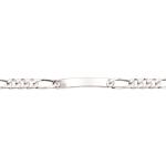 Bracelet identité en argent 925/000. Maille super cheval alternée 1.3.  Absolument indémodables, Les gourmettes personnalisables sont idéales à offrir aux adultes comme aux adolescent.e.s.  Ce modèle est généralement considéré comme plutôt masculin, Mais peut bien entendu être porté par toutes et tous !