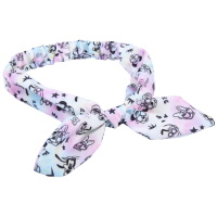 Bandeau pour cheveux pour enfants sur le thème de Minnie Mouse et des personnages Disney en 100 % polyester.
