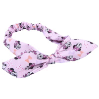 Bandeau pour cheveux pour enfants sur le thème de Minnie Mouse et des personnages Disney en 100 % polyester.
