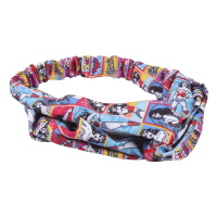Bandeau pour cheveux pour enfants sur le thème de Wonder Woman en 100 % polyester.