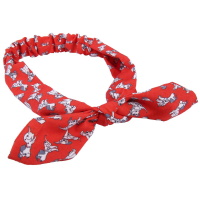 Bandeau pour cheveux pour enfants sur le thème des 101 Dalmatiens en 100 % polyester.