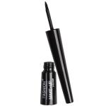 Indispensable, cet eyeliner permet un tracé parfait en un
seul geste. Sa composition hyper pigmentée souligne le regard pour le sublimer.