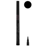 Eyeliner longue tenue avec applicateur feutre pour un résultat ultra fin et précis. Noir.