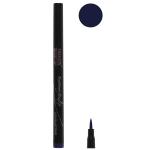 Eyeliner longue tenue avec applicateur feutre pour un résultat ultra fin et précis. Bleu.