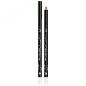 Crayon pour yeux professionnel Blanc. Sa texture douce facilite son application en vous permettant un tracé précis sur le contour interne et externe de l'œil. La richesse de ses pigments garantit une couleur intense et sa formule lui confère une tenue optimale pour la journée. Nouvelle formule vegan.