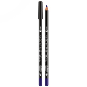 Crayon pour yeux professionnel Violet. Sa texture douce facilite son application en vous permettant un tracé précis sur le contour interne et externe de l'œil. La richesse de ses pigments garantit une couleur intense et sa formule lui confère une tenue optimale pour la journée. Nouvelle formule vegan.
