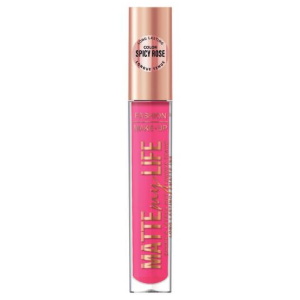 Brillant à lèvres longue durée Matte my Life. Ce gloss donnera à vos lèvres une couleur au fini mat et la tenue extrême.
