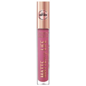 Brillant à lèvres longue durée Matte my Life. Ce gloss donnera à vos lèvres une couleur au fini mat et la tenue extrême.
