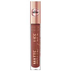 Brillant à lèvres longue durée Matte my Life. Ce gloss donnera à vos lèvres une couleur au fini mat et la tenue extrême.
